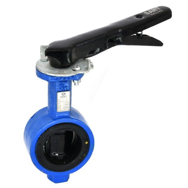 Sant C.I. Butterfly Valve Wafer Type (Lever Operated) BFX (A)