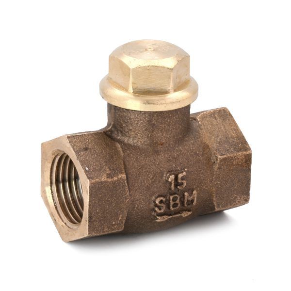 SBM Bronze Horizontal Lift Check Valve No. 4 SBM 9
