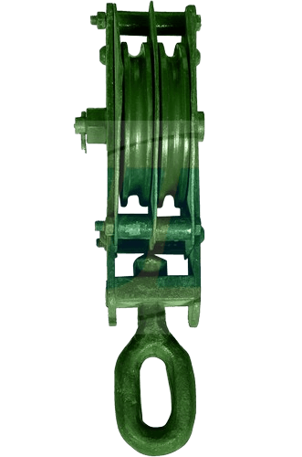 SAFELIFT Wire Rope Pulley Block Double Sheave
